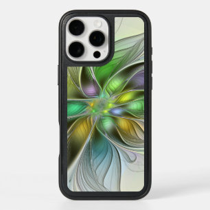 Colourful Fantasy Flower Modern Abstract Fractal