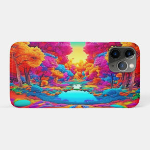 Colourful Fantasy Landscape iPhone 11 Pro Case