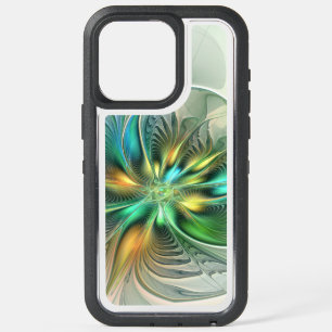 Colourful Fantasy Modern Abstract Flower Fractal