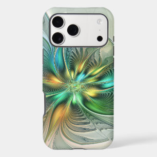 Colourful Fantasy Modern Abstract Flower Fractal
