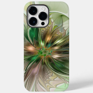 Colourful Fantasy Modern Abstract Fractal Flower Case-Mate iPhone 14 Pro Max Case