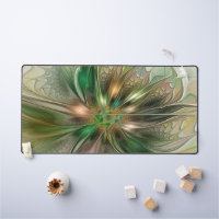 Colourful Fantasy Modern Abstract Fractal Flower