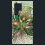 Colourful Fantasy Modern Abstract Fractal Flower Samsung Galaxy Case<br><div class="desc">Unusual colourful and magical fantasy flower.
Design for your Samsung Galaxy S22 Ultra case and more.</div>