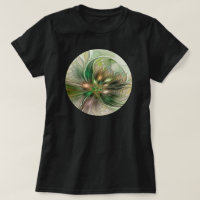 Colourful Fantasy Modern Abstract Fractal Flower