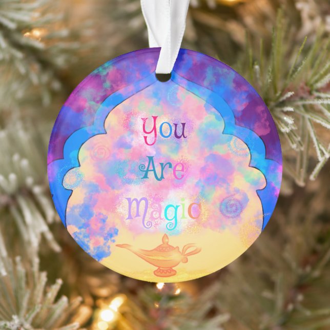 Colourful Fantasy You are Magic with Magic Lantern Ornament (Tree)