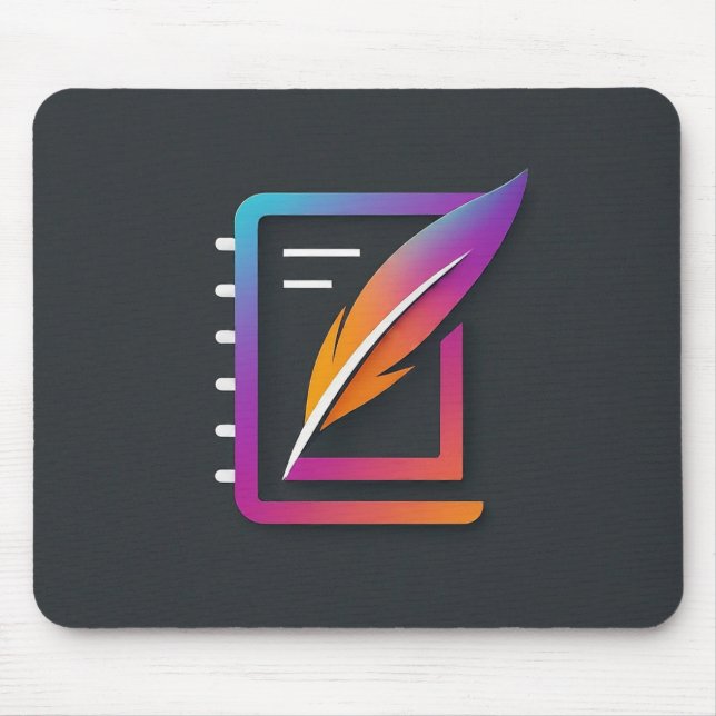 Colourful Father Mouse Mat (Front)