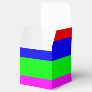 Colourful Favour Box