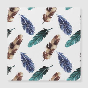 Colourful Feathers Tribal Texture