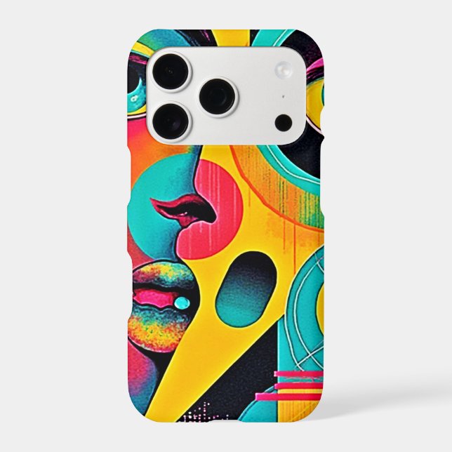 Colourful Feelings: Abstract Face (Back)
