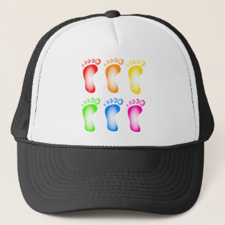 Colourful Feet Trucker Hat