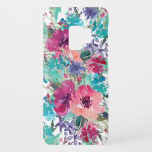 Colourful Feminine Watercolor Floral Pattern Case-Mate Samsung Galaxy S9 Case