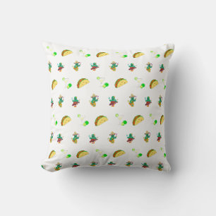 Colourful Festive Cinco de Mayo 2025 Dancing Cactu Cushion