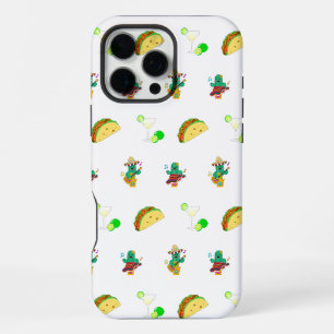 Colourful Festive Cinco de Mayo 2025 Dancing Cactu iPhone 16 Pro Max Case