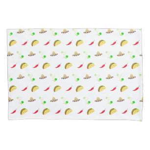 Colourful Festive Cinco de Mayo 2025 Dancing Cactu Pillowcase