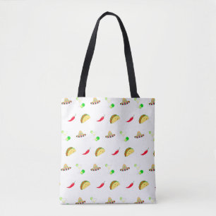 Colourful Festive Cinco de Mayo 2025 Dancing Cactu Tote Bag
