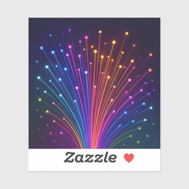 Colourful Fibre Optic (Sheet)