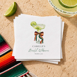 Colourful Fiesta Bridal Shower Paper Napkins