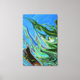 Colourful Fine Art   Best abstract masterpiece Canvas Print