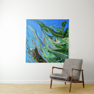 Colourful Fine Art Best abstract masterpiece Tapestry