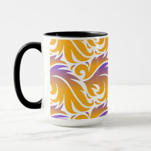 Colourful Fire Flames Seamless pattern Mug