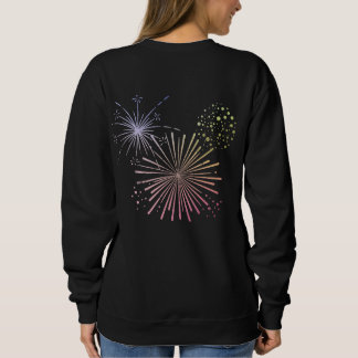 Colourful Fireworks Celebration New Year t shirt