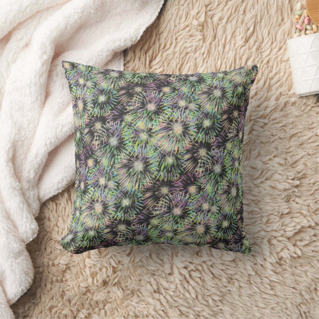 Colourful Fireworks      Cushion (Blanket)