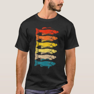 Colourful Fish Flag Fish Animal Nature T-Shirt