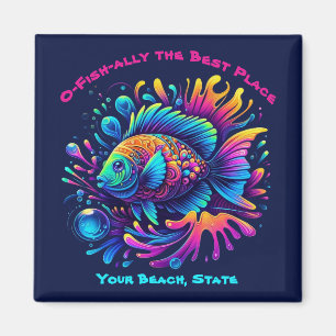 Colourful Fish Magnet