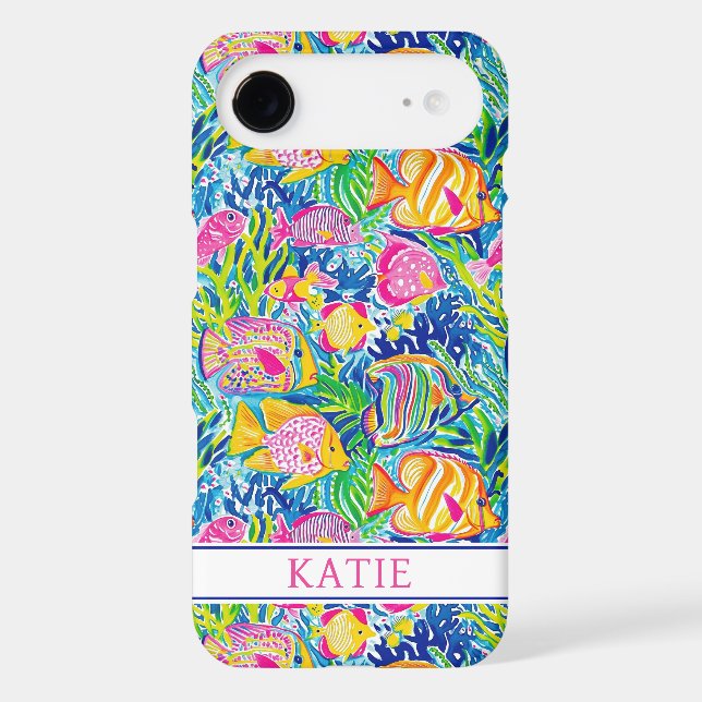 Colourful Fish Monogrammed (Back)