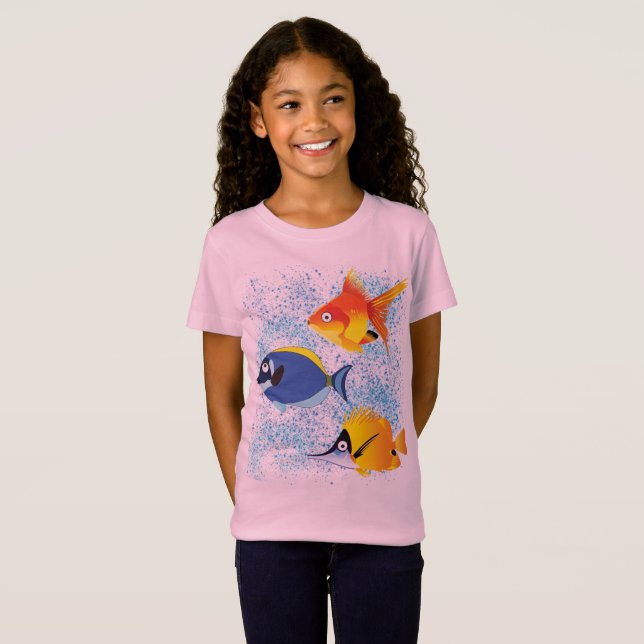 Colourful Fish T-Shirt (Front Full)