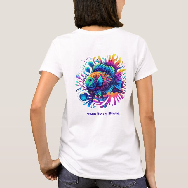 Colourful Fish- T-Shirt (Back)