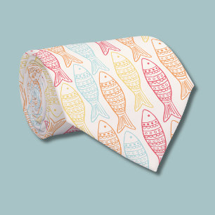Colourful Fish Tie