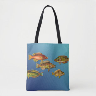 Colourful Fish Tote Bag