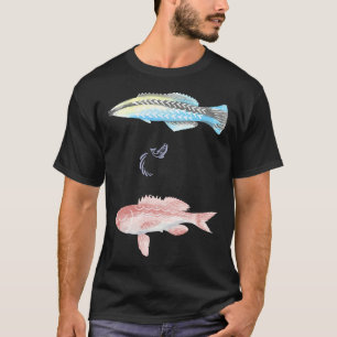 Colourful Fish With A Little One Jumping In The Mi T-Shirt