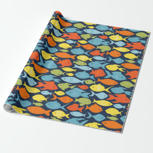 Colourful Fish Wrapping Paper