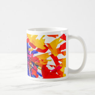 Colourful flags coffee mug
