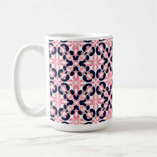 Colourful Floral Abstract Pattern Coffee Mug