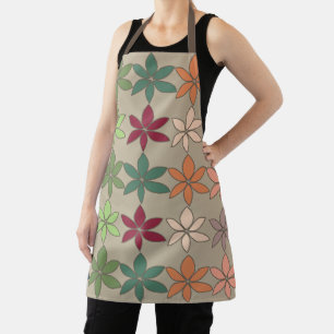 Colourful Floral Apron