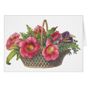 Colourful Floral Arrangement Cards