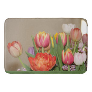 Colourful Floral Bloom Bath Mat