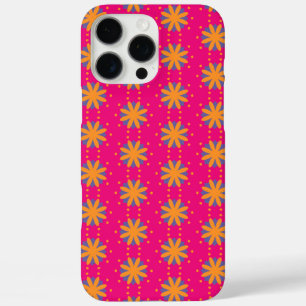colourful floral circle shapes iPhone 16 pro max case