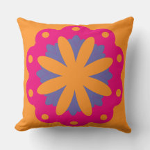 colourful floral circle shapes