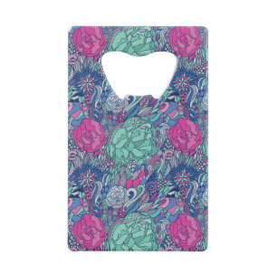 Colourful Floral Doodle Pattern