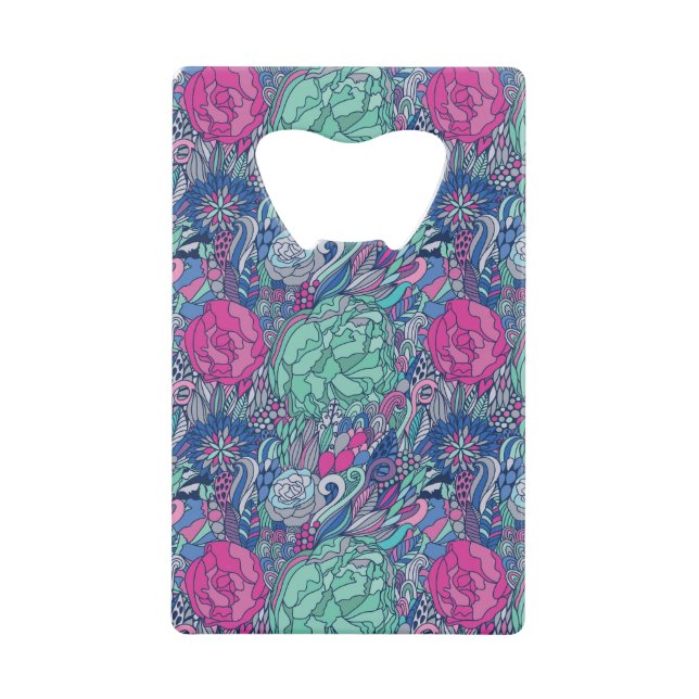 Colourful Floral Doodle Pattern (Front)
