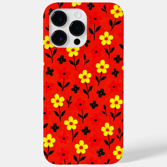 Colourful Floral Garden Case-Mate iPhone Case (Back)