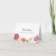 Colourful Floral Garden Display Shower