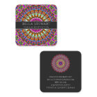 Colourful Floral Geometric Mandala