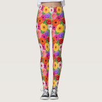 Colourful Floral Gerbera Daisies Fun Chic Botanica