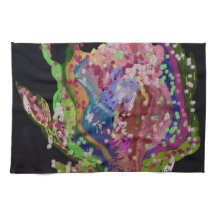 Colourful Floral Kitchen Towel