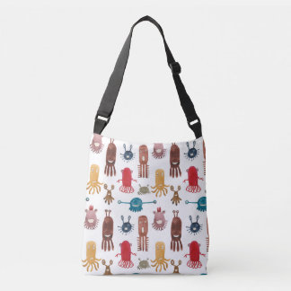 Colourful Floral Mandala: Vintage Hand-Drawn Crossbody Bag